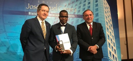 Alumno MGI es distinguido con premio al Mejor Estudiante Mozambicano en Chile 2018